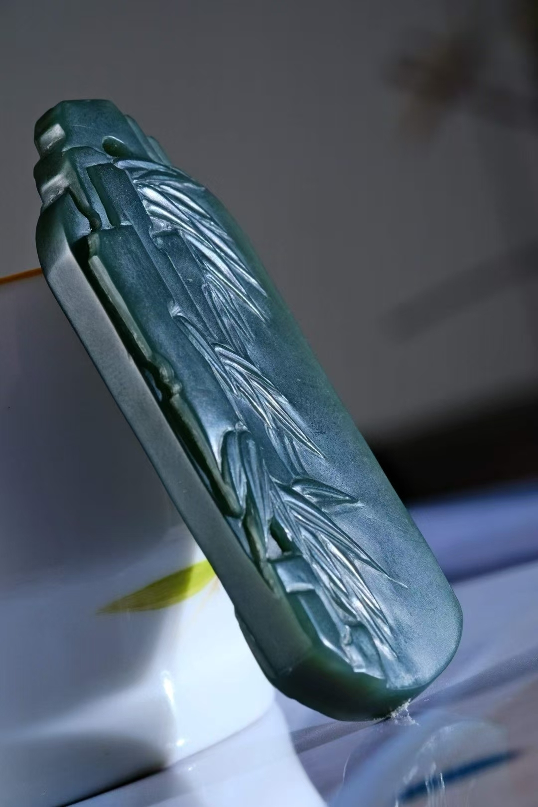 726722 和田玉竹牌