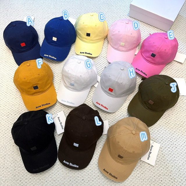 ACne 潮人至愛字母棒球帽 -2502141
