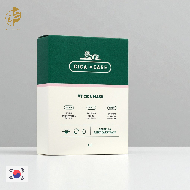 VT CICA 積雪草日常舒緩面膜 12片裝 , CICA 老虎積雪草抗痘舒緩面膜 10PCS