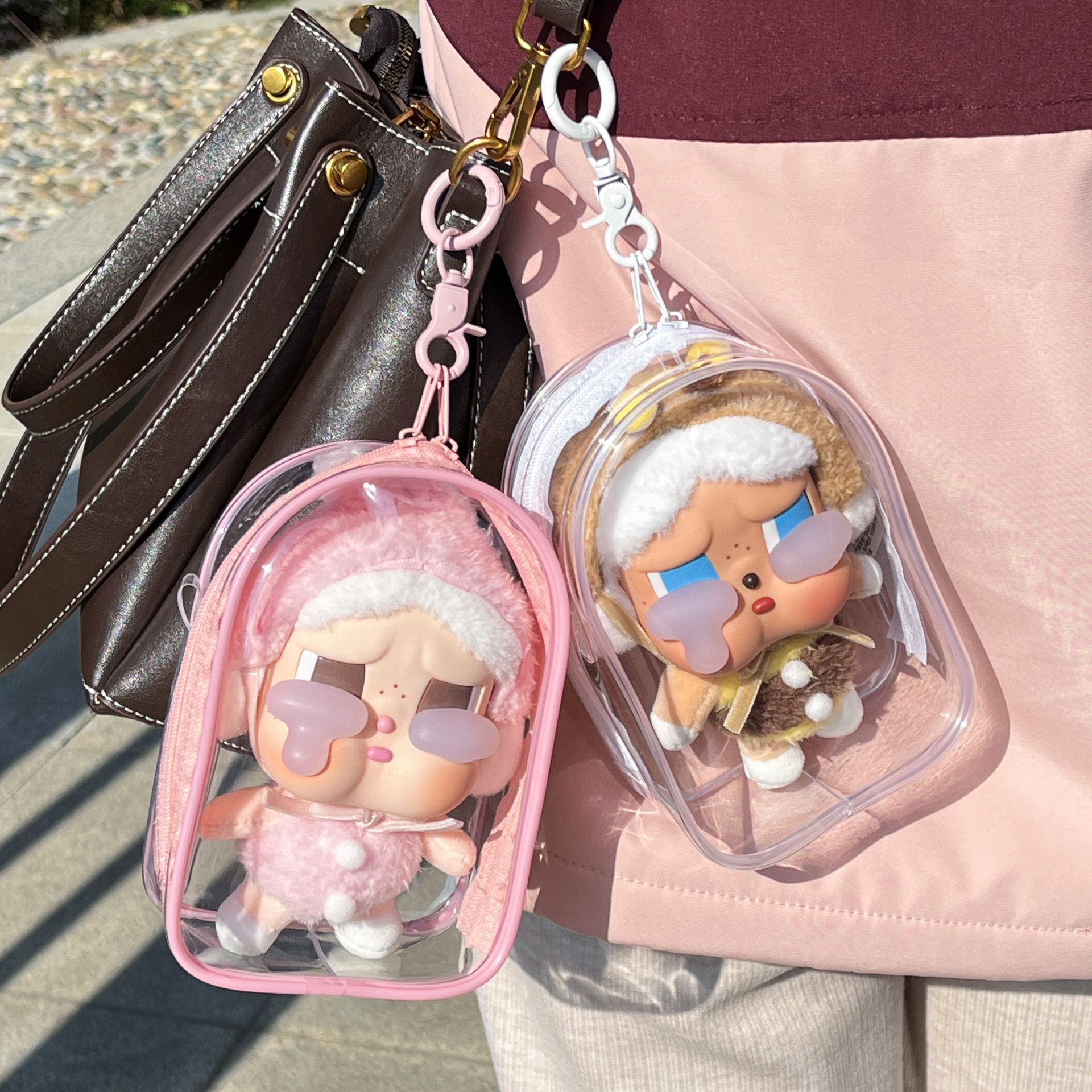 15cm PVC Protective Case Tote Bag