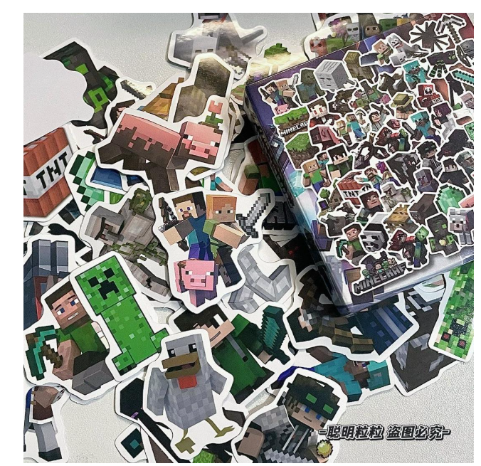 我的世界人物贴纸 60张