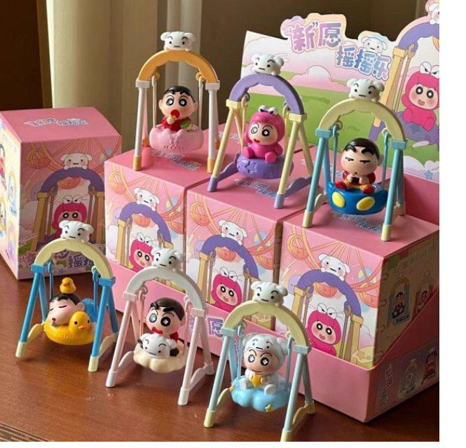 蜡笔小新摇摇乐盲盒