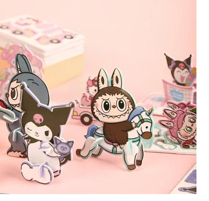 labubu立体拼图 25张