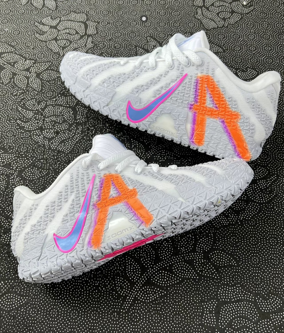 NIKE JA3 EP Light Show 灰 藍 橘 莫蘭特