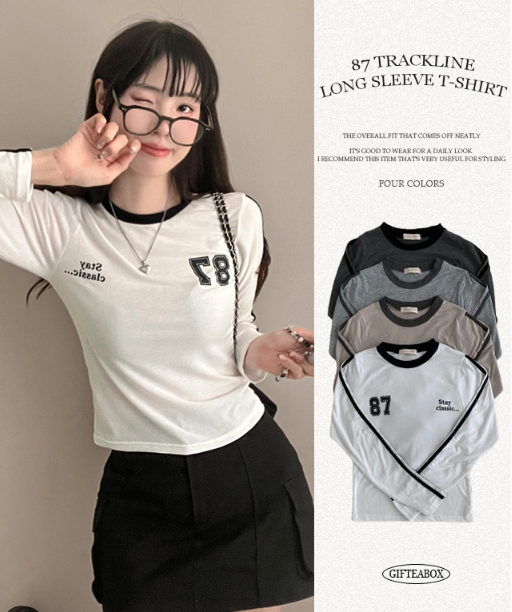 早秋預訂｜87長袖T 恤
