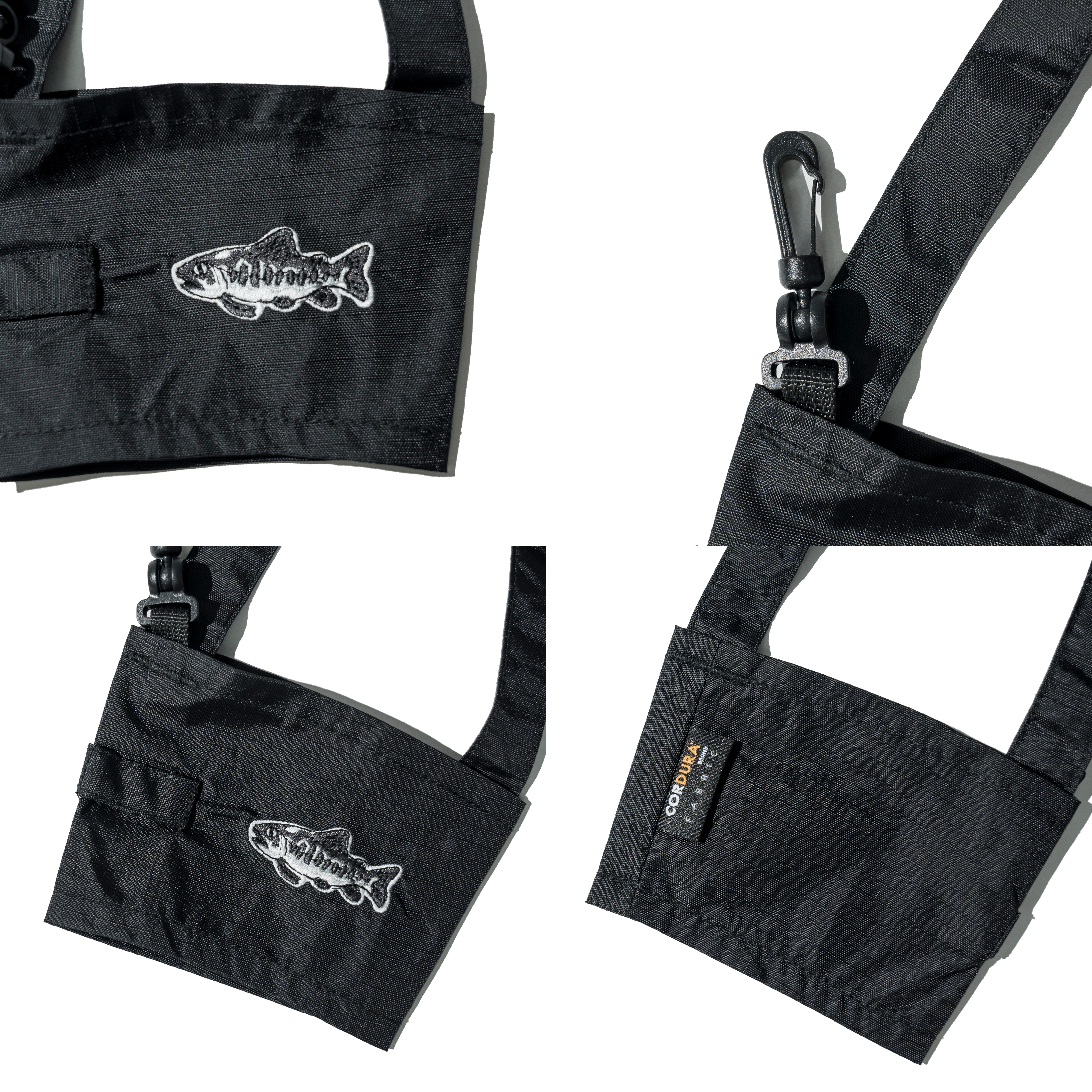 AGILITY Embroidery Logo Cup Sleeve 刺繡小鮭魚 摺疊飲料杯套 [B-CS]