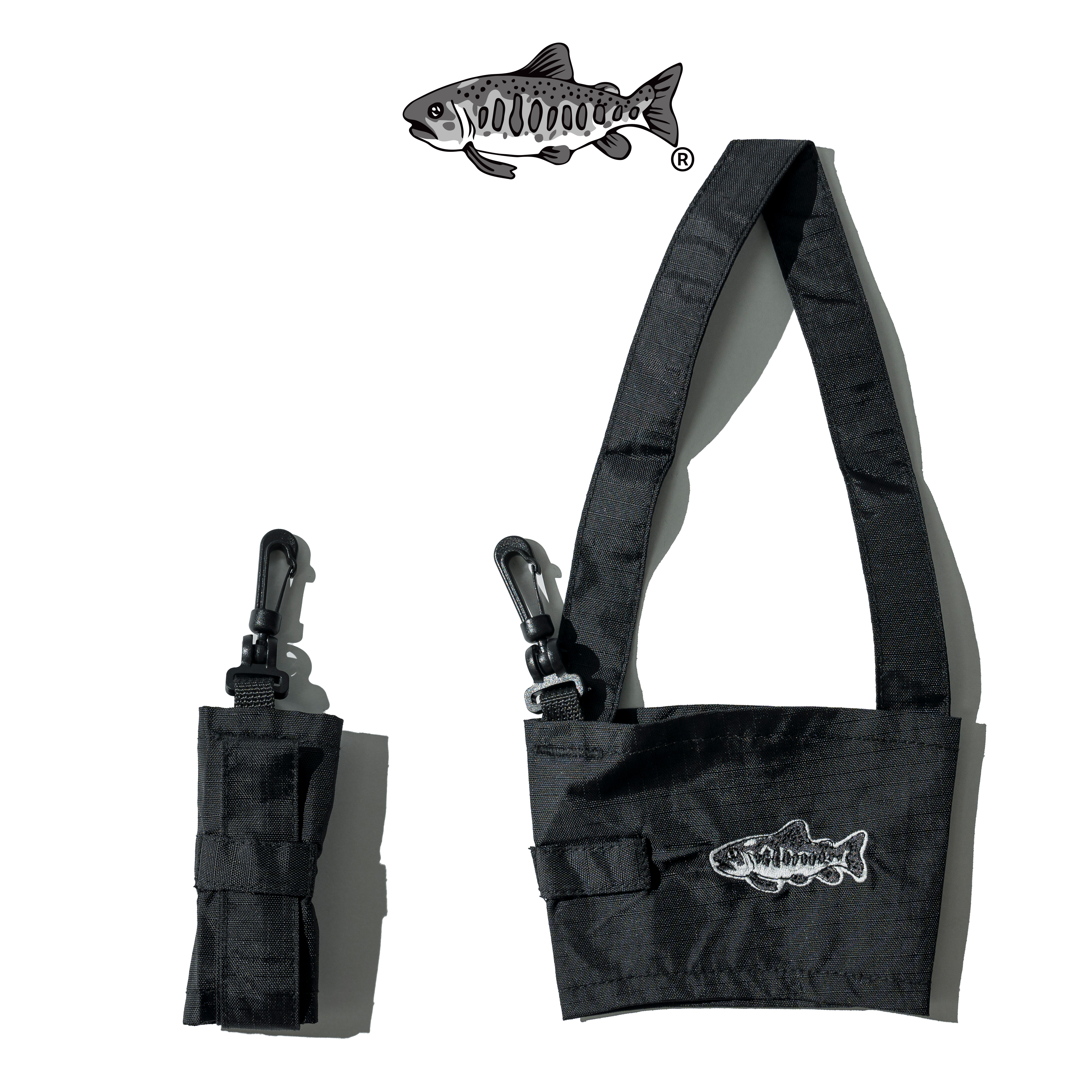 AGILITY Embroidery Logo Cup Sleeve 刺繡小鮭魚 摺疊飲料杯套 [B-CS]