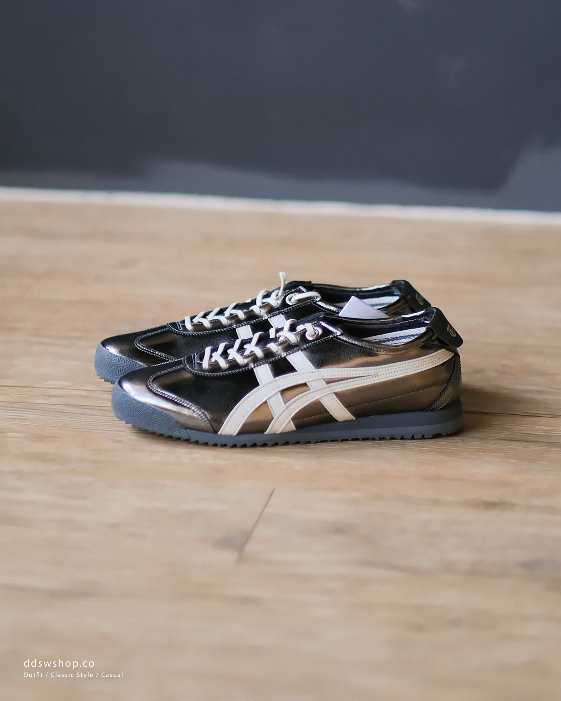 トラオ APAIR】預購Onitsuka Mexico66 鬼冢虎黑黃休閒鞋DL408-0490