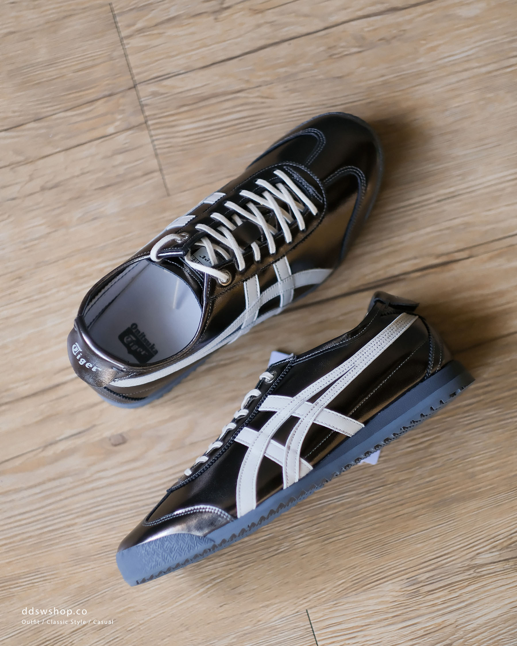 "代購" Onitsuka Tiger Mexico 66 SD 鬼塚虎金屬感鐵灰色 1183C468-020