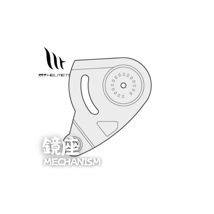 MT HELMETS 鏡座套裝