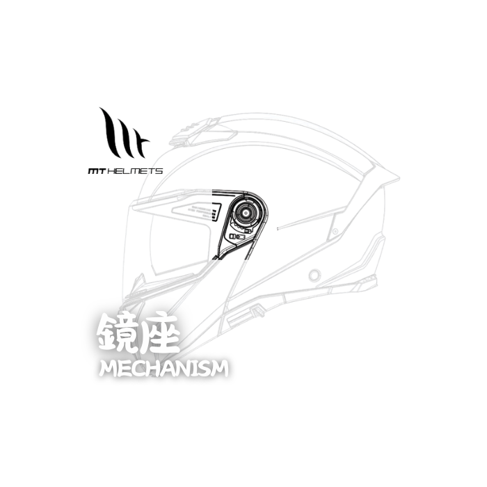 MT HELMETS 鏡座套裝