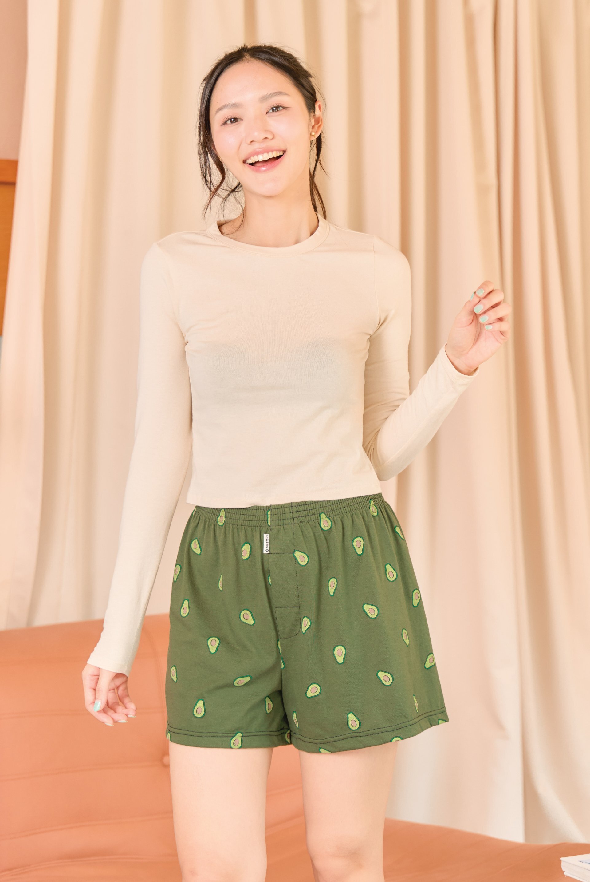 【直播】Toogtons LL082404 圖案印花平角短褲