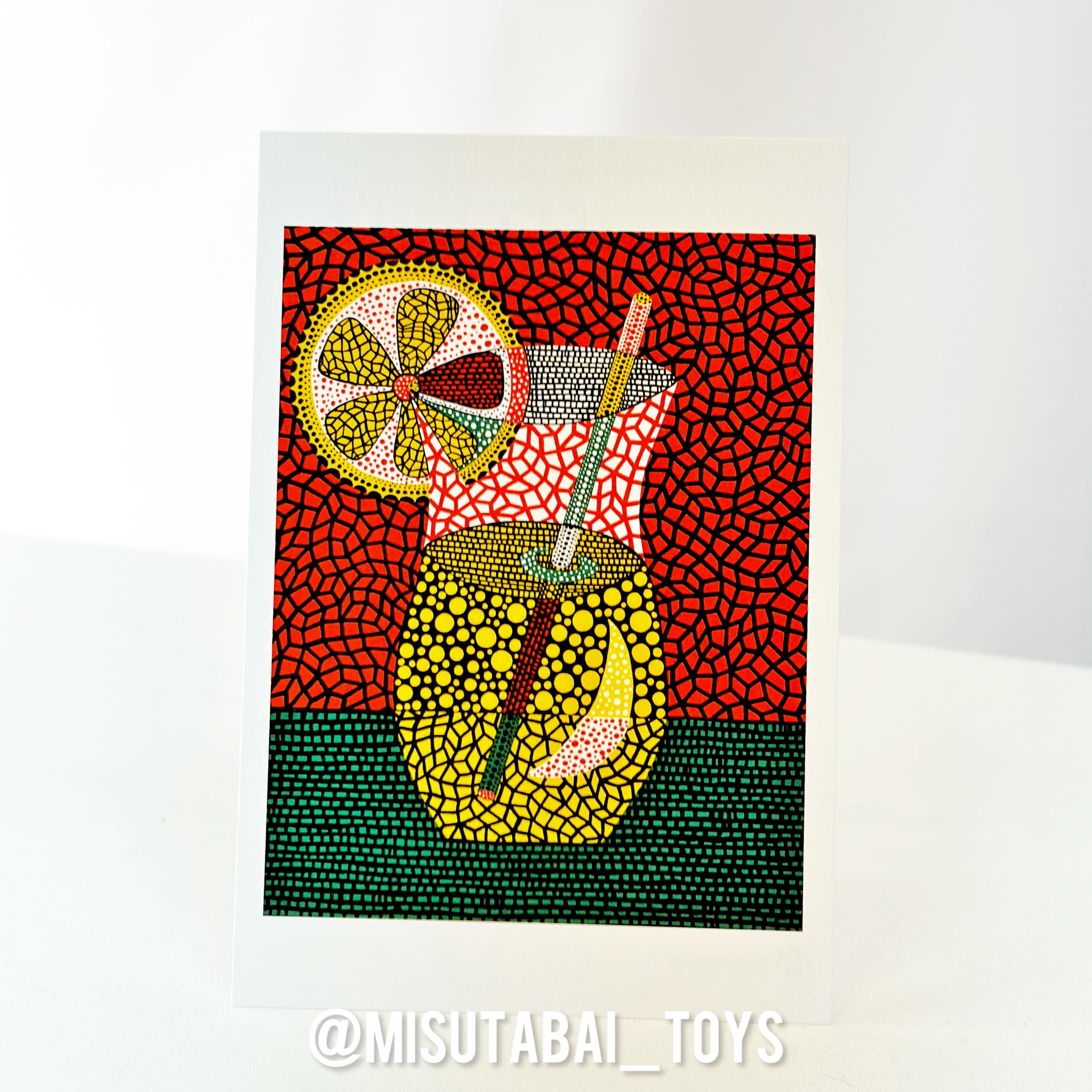 Yayoi Kusama 'Lemon Squash' Postcard