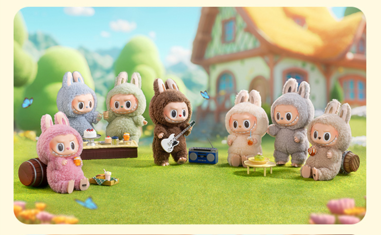 pop mart Labubu 一代企企 盲盒