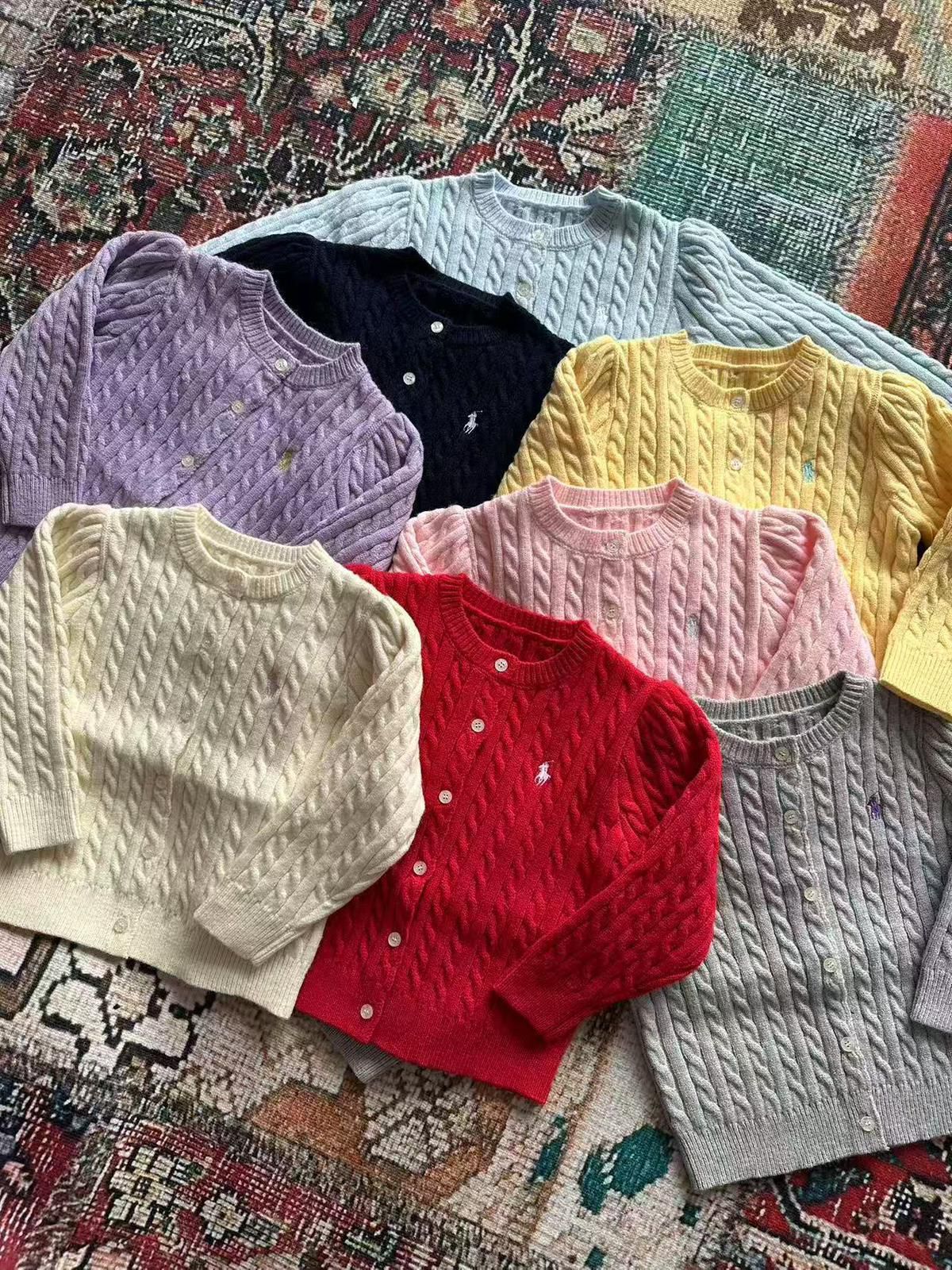 廠單 RL Polo北極絨開衫毛衣外套