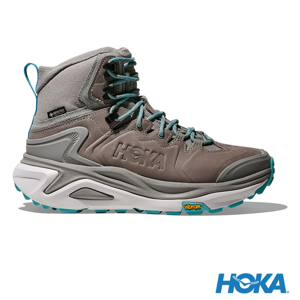 HOKA ONE ONE 女 Kaha 3 GTX 中筒登山健行鞋 銀河灰/宇宙灰