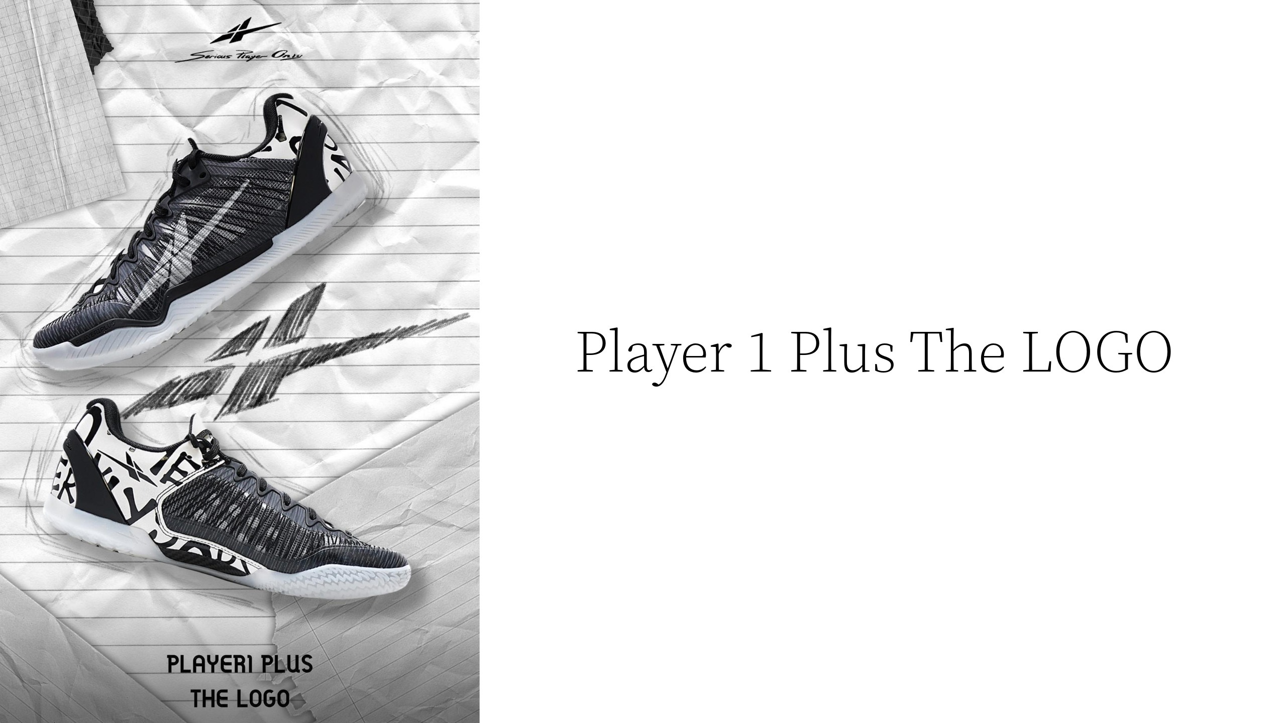 シューズ(男性用) SPO player 1 plus 26.0cm/US 8.0 PLAYER1 PLUS – Serious Player Only