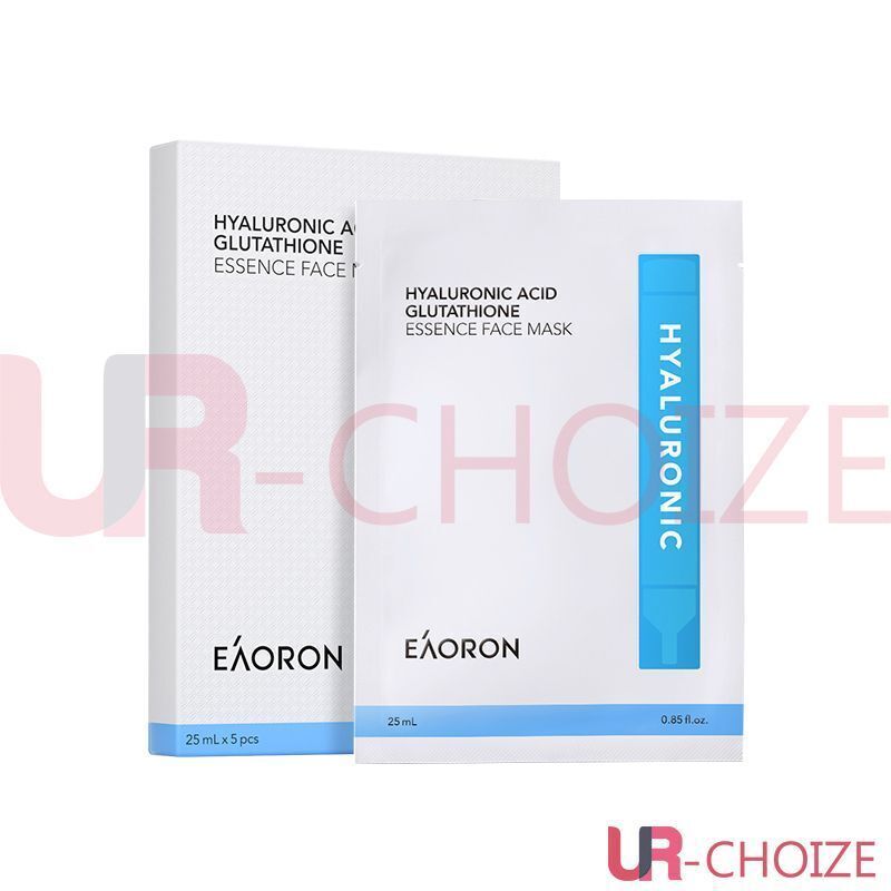 EAORON - 【新升級版】Eaoron 水光針白面膜 25ml×5片裝 補水面膜 (白盒- 藍) (香港代理原裝行貨)