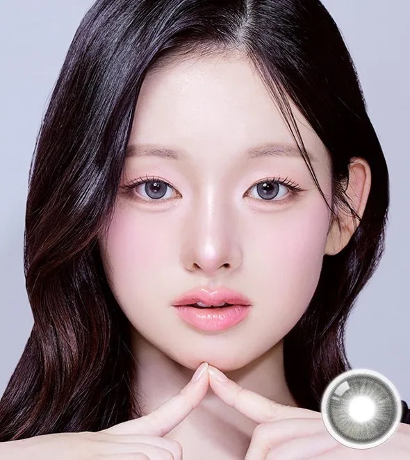 [月拋] OLOLA Meow 1 Month Scottish Gray 彩妝隱形眼鏡｜每盒2片