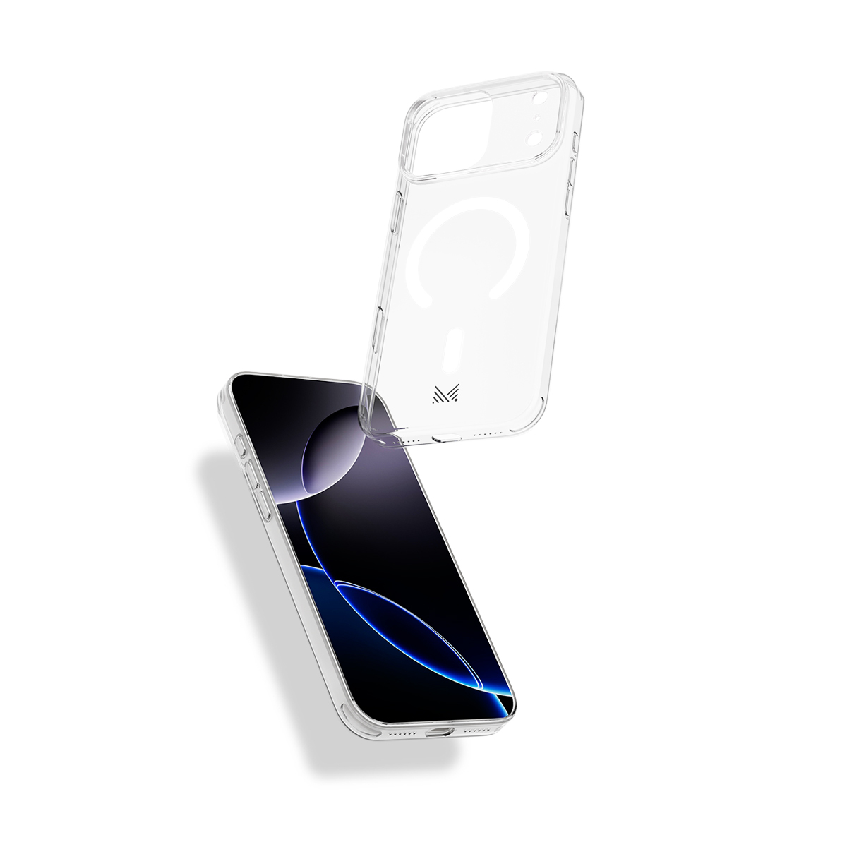 for iPhone 17 Pro | ESSENTIALS Slim｜ Magnetic Charging Compatible Ultra Slim Case- Transparent