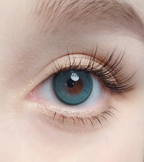 [月拋] OLOLA Meow 1 Month Scottish Green 彩妝隱形眼鏡｜每盒2片