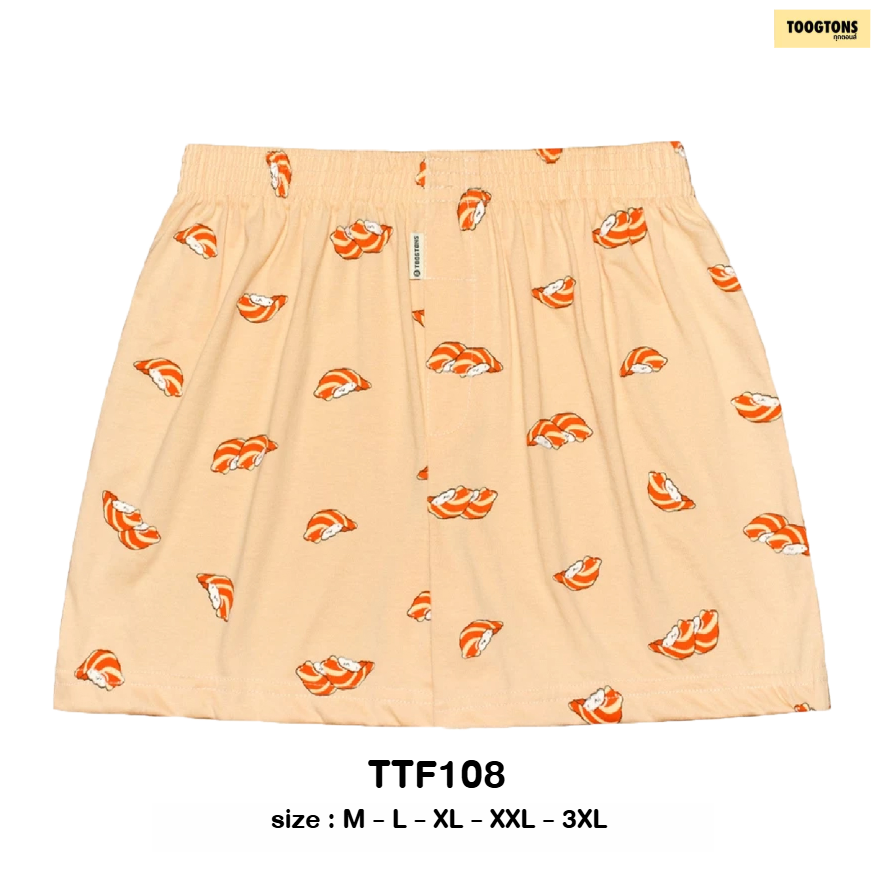 【直播】Toogtons LL082406 壽司圖案平角短褲