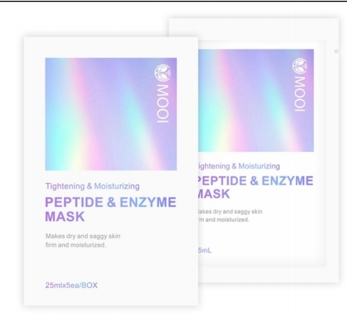 ce1607   MOOI美人酵母多肽緊緻面膜25MLx5片/包