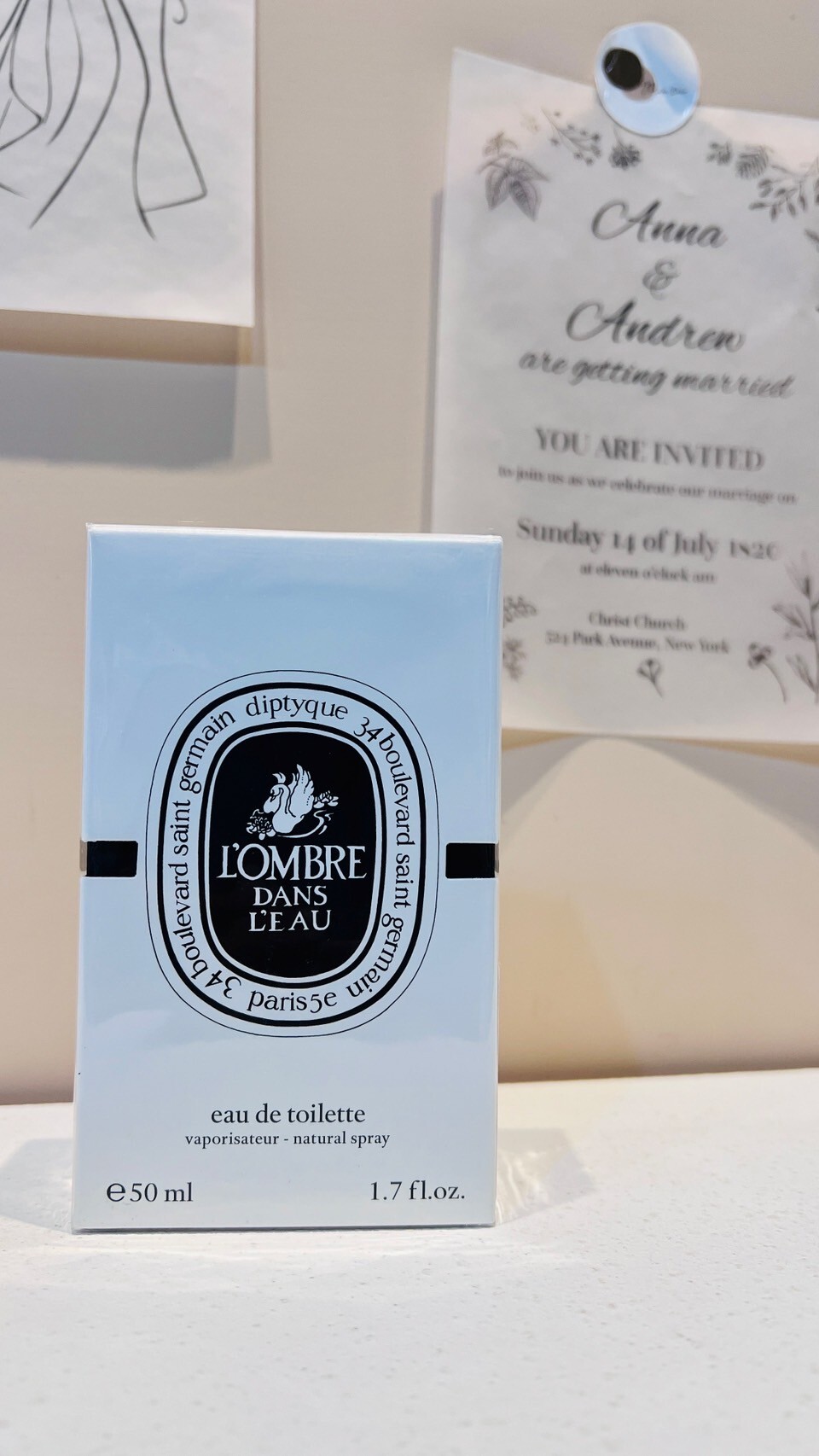 Diptyque L'Ombre dans l'Eau 影中之水淡香水 50ml/100ml