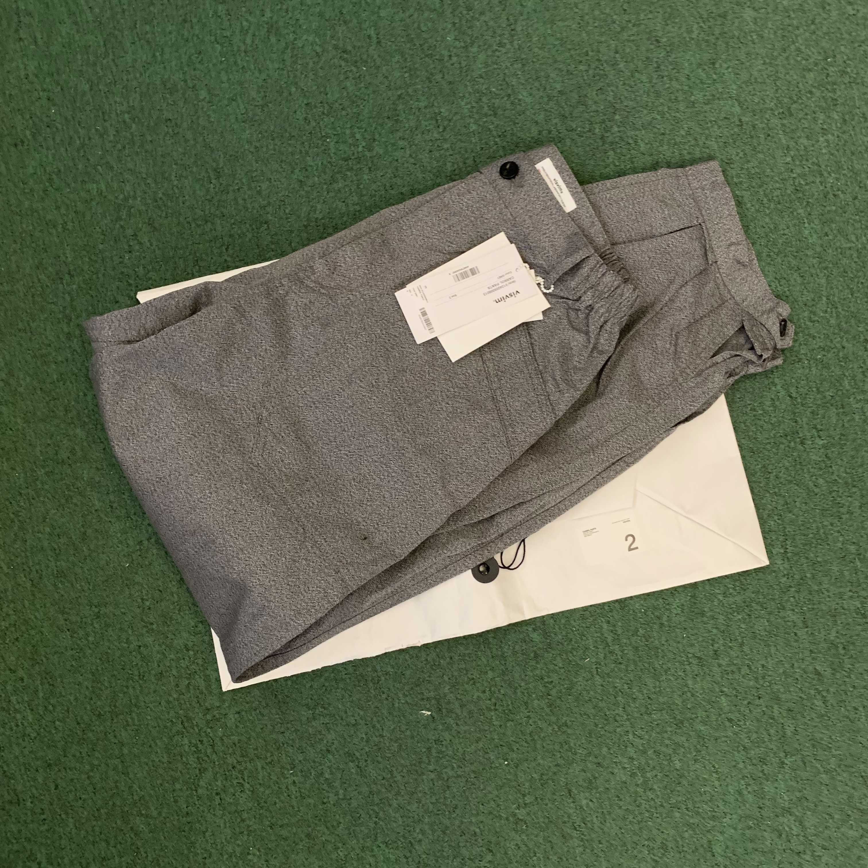 ON SALE: VISVIM CARROL PANTS - GREY SIZE 2 IN STOCK NOW (現貨發售中)