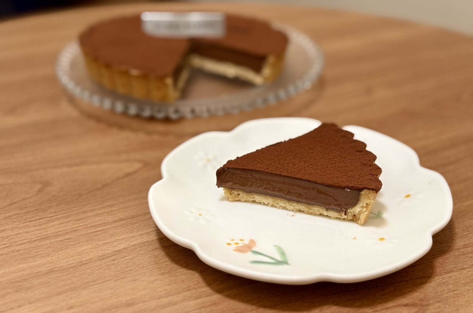 生巧克力塔(蛋奶素)6吋