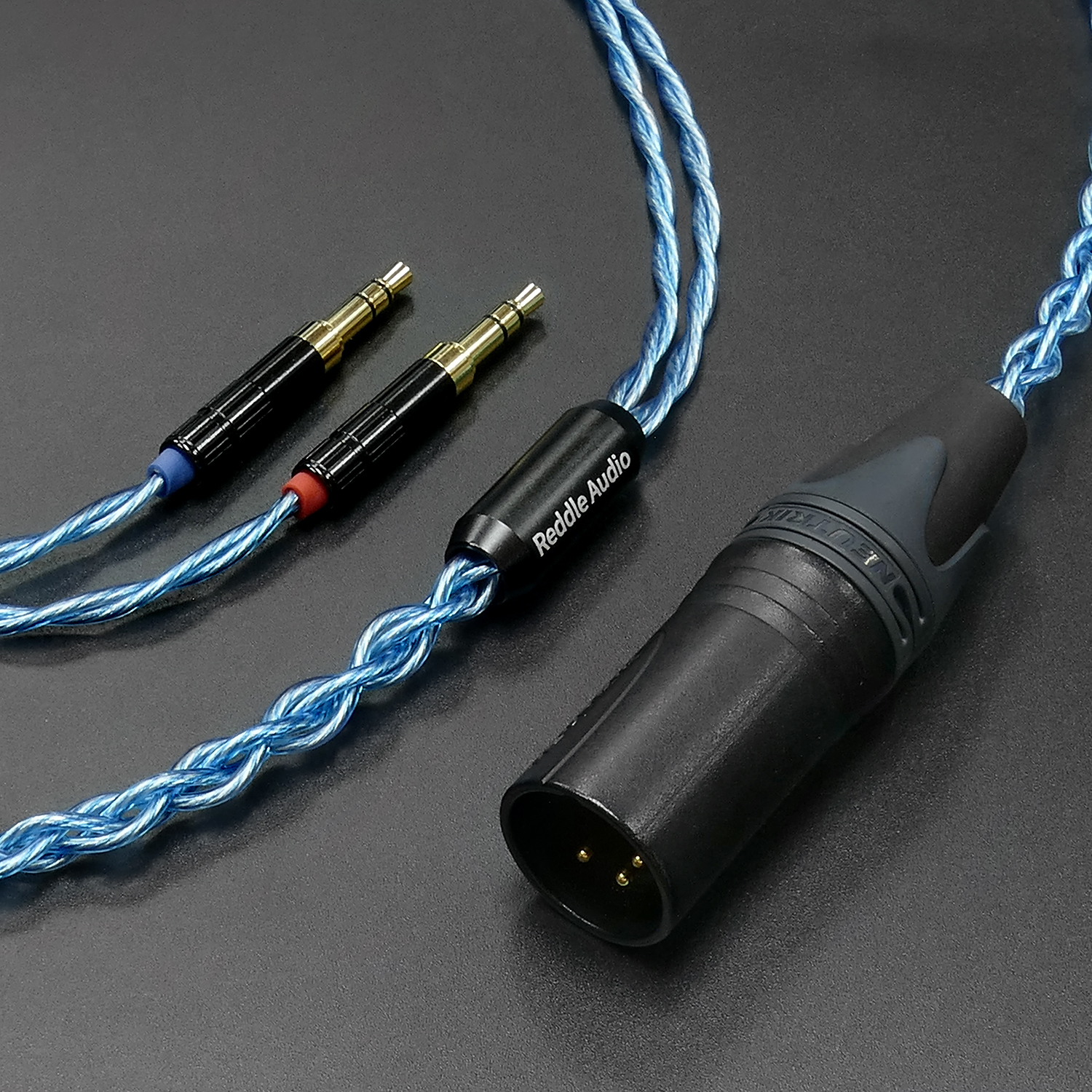 Reddle Audio – VIO頂級頭戴式耳機升級線 | -196°C 冷凍7N銅鍍銀 | 兼容HiFiMAN耳機