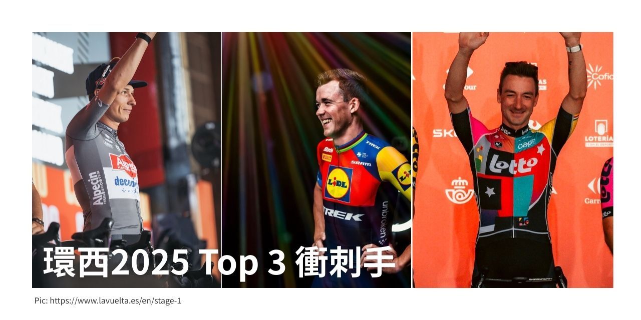 環西 2025 三大衝刺手:Philipsen、Pedersen、Viviani