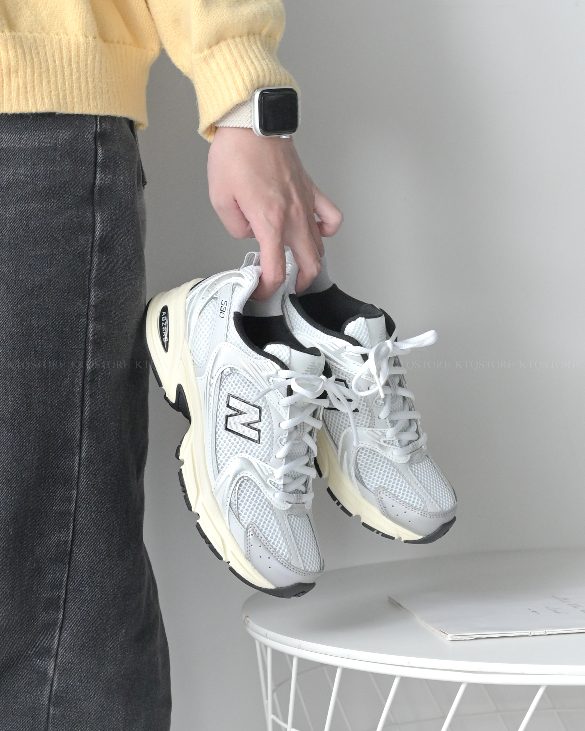 KTQ STORE ‧ New Balance 530 復古白銀奶油 MR530TA