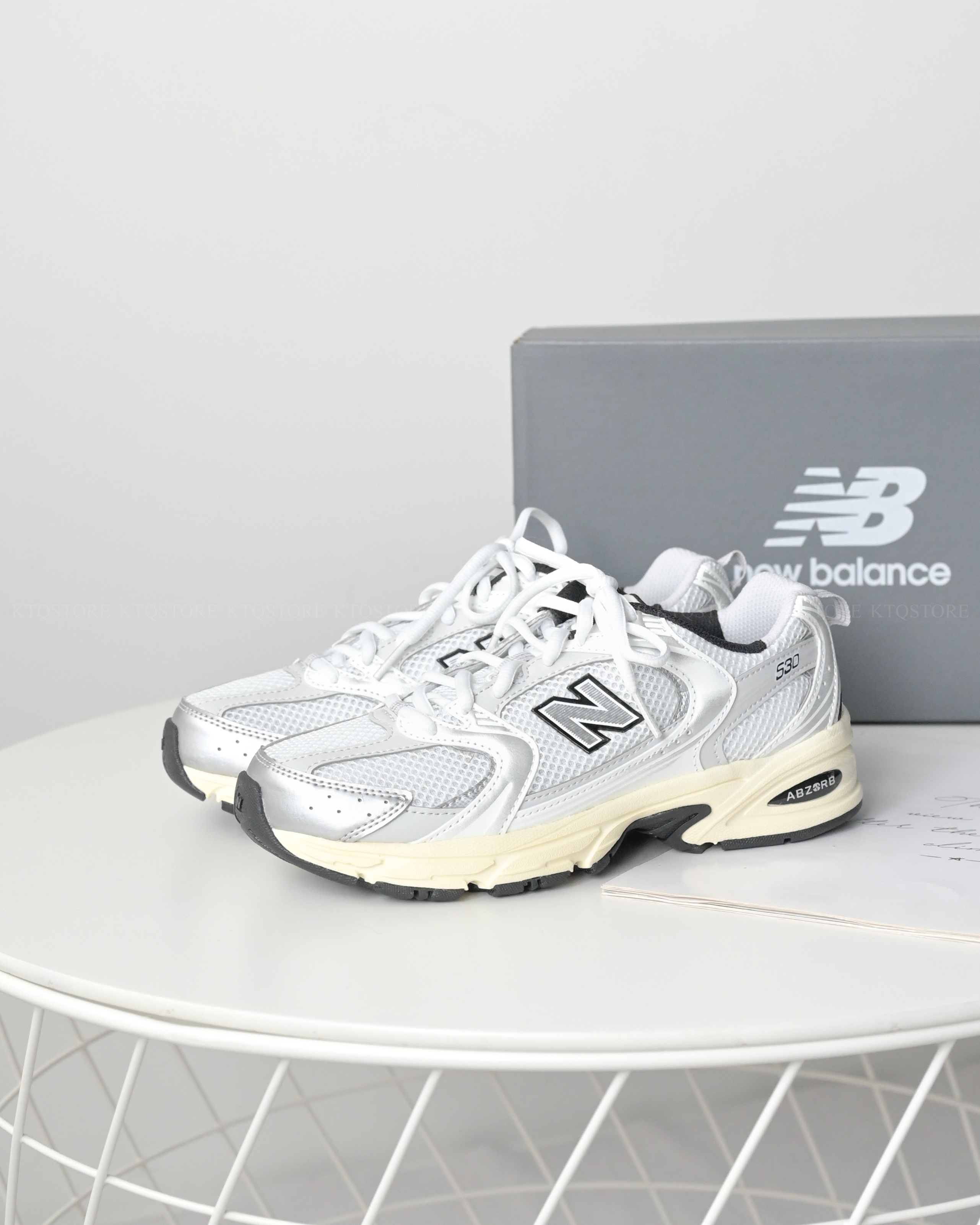 KTQ STORE ‧ New Balance 530 復古白銀奶油 MR530TA