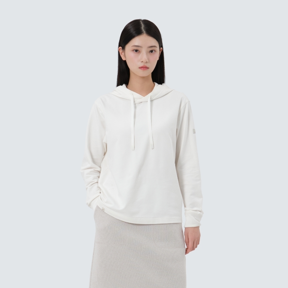 【代購】snow peak Basic Women Semi Crop Hood T-shirt 女款 基本款 帽tee S25FWFHD11