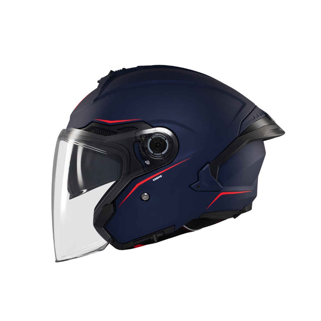 MT HELMETS COSMO SV SOLID A7 MATT BLUE 消光面藍