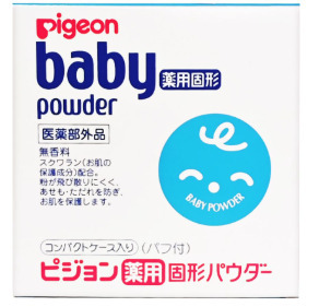 WSBB9347  Pigeon | 嬰兒粉餅型爽身粉45g (現貨K25)