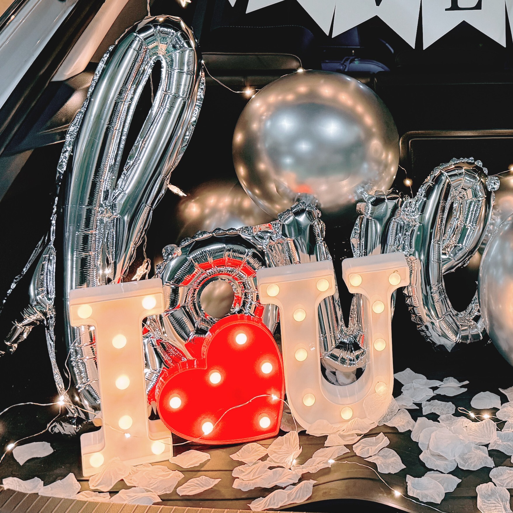 後車廂套組丨鋁箔字母組