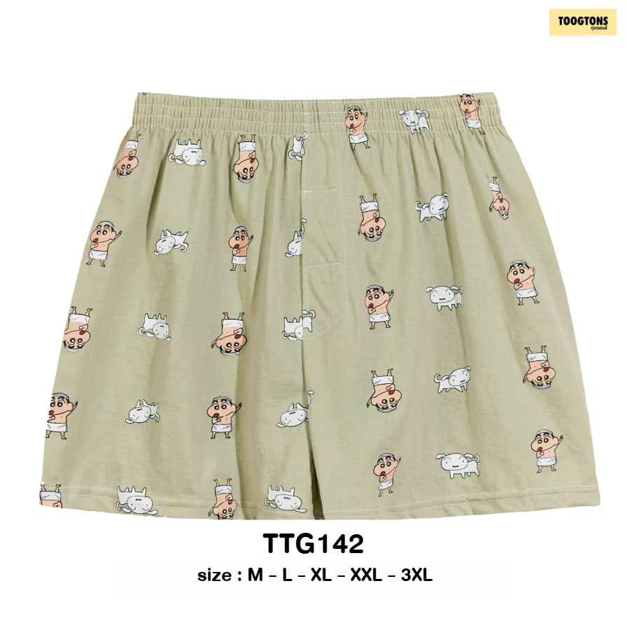 【直播】Toogtons LL082420 小新小白圖案平角褲