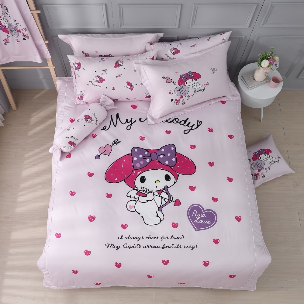 美樂蒂床包兩用被組｜精梳棉｜ 酷萌花園 酷萌款