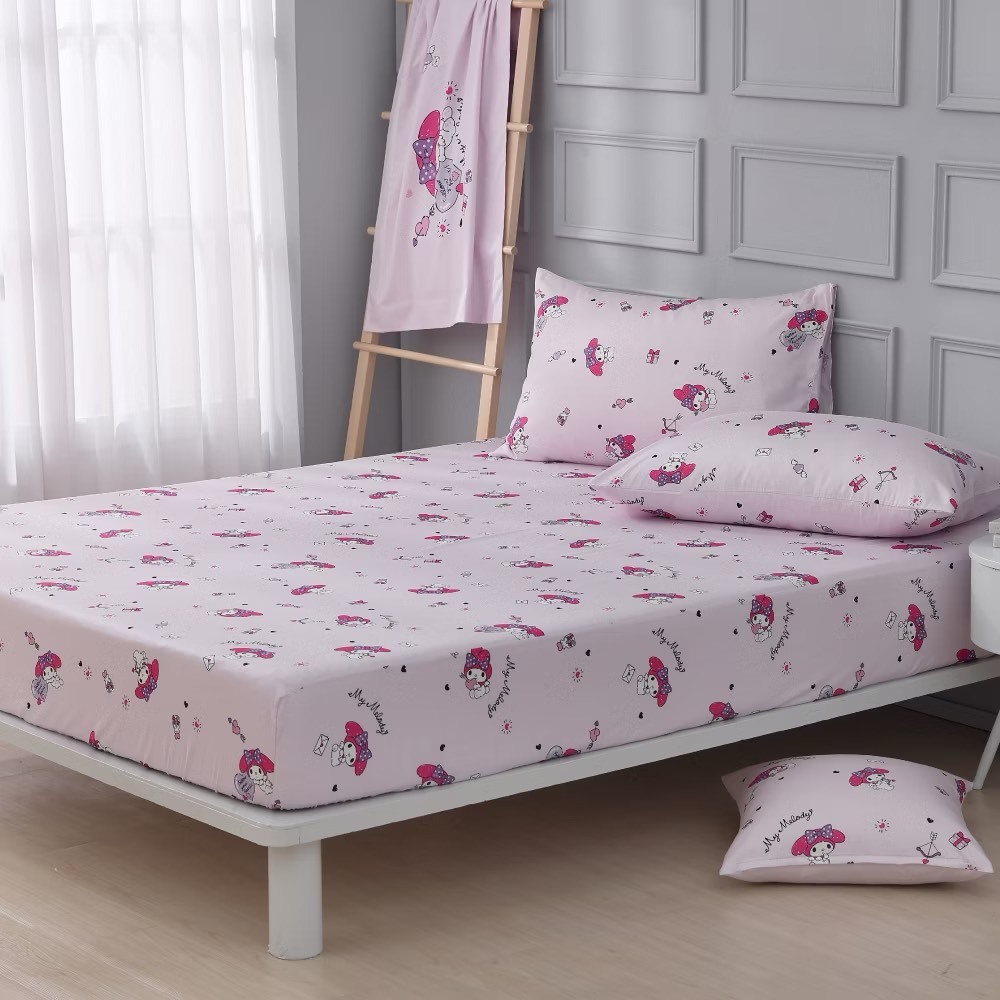 美樂蒂床包兩用被組｜精梳棉｜ 酷萌花園 酷萌款