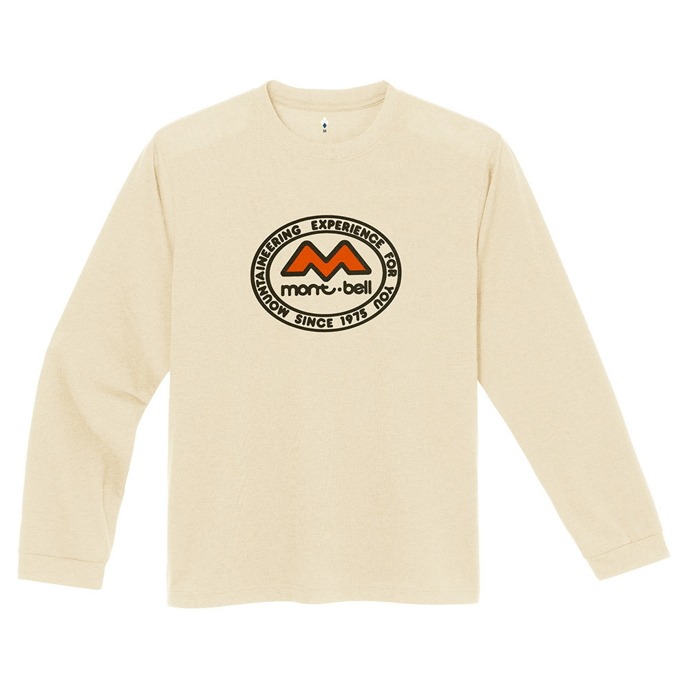 Montbell Wickron Tee M Mark 50th 長䄂透氣快乾 L/S T-Shirt 1114010 50週年限定版