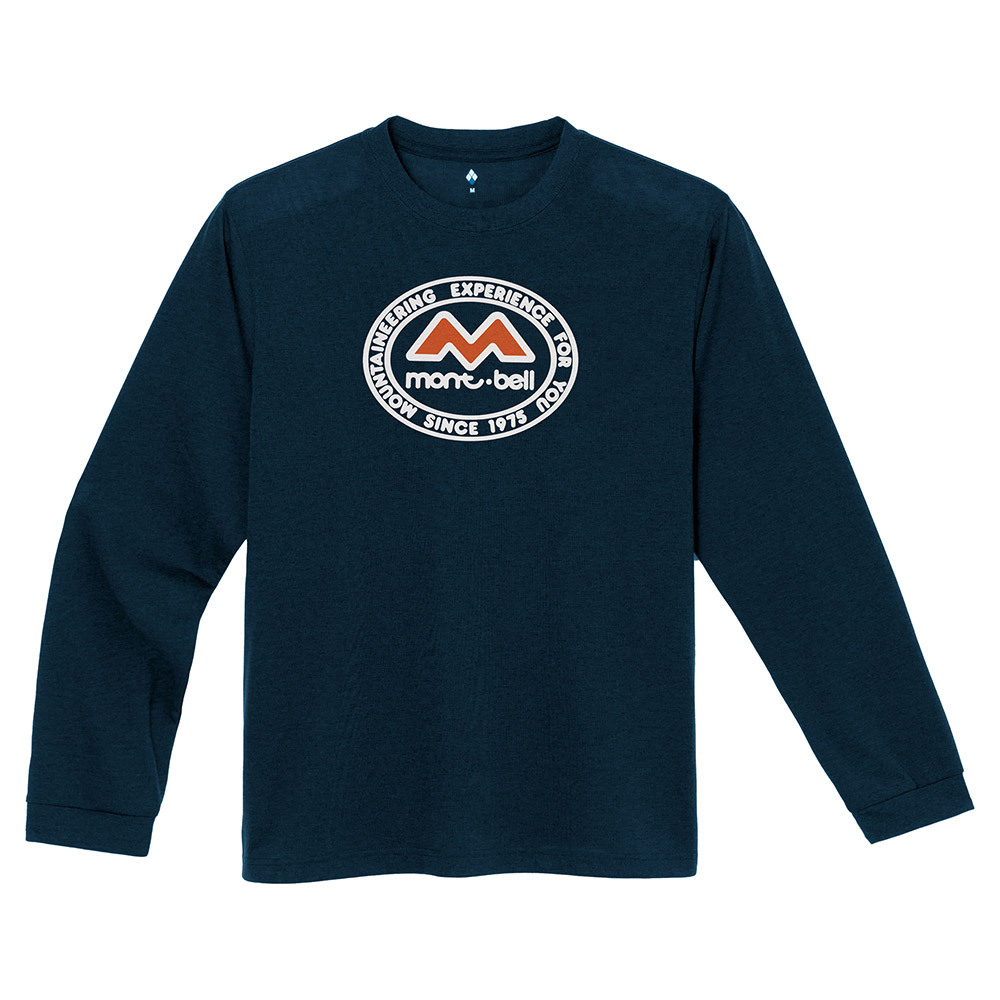 Montbell Wickron Tee M Mark 50th 長䄂透氣快乾 L/S T-Shirt 1114010 50週年限定版