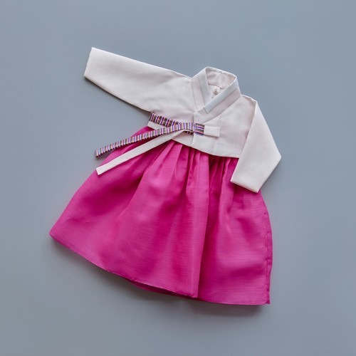 25F/W DTD彩帶童韻傳統風~女童款韓服上下套裝(髮夾和福袋需另外購買)