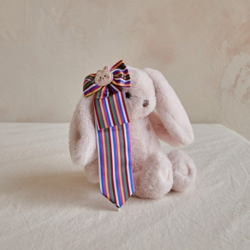 25F/W DTD彩帶童韻傳統風~女童款兔兔頭飾