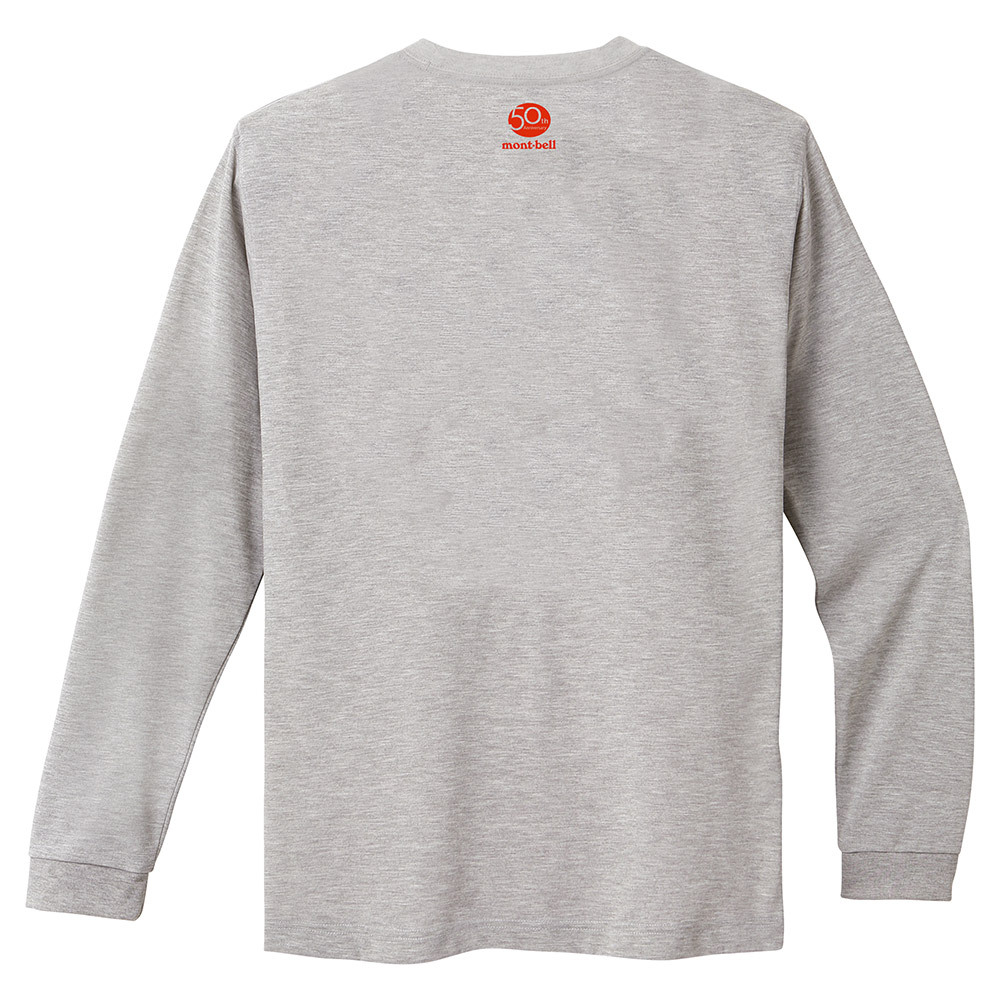 Montbell Wickron Tee Logo 50th 長䄂透氣快乾 L/S T-Shirt 1114011 50週年限定版
