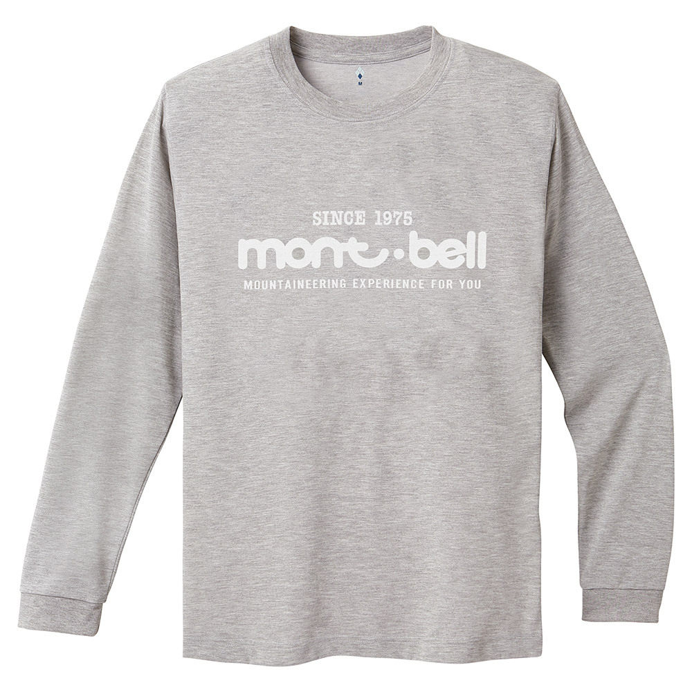 Montbell Wickron Tee Logo 50th 長䄂透氣快乾 L/S T-Shirt 1114011 50週年限定版