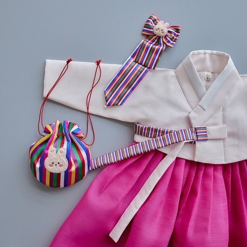 25F/W DTD彩帶童韻傳統風~福袋繫繩零錢包