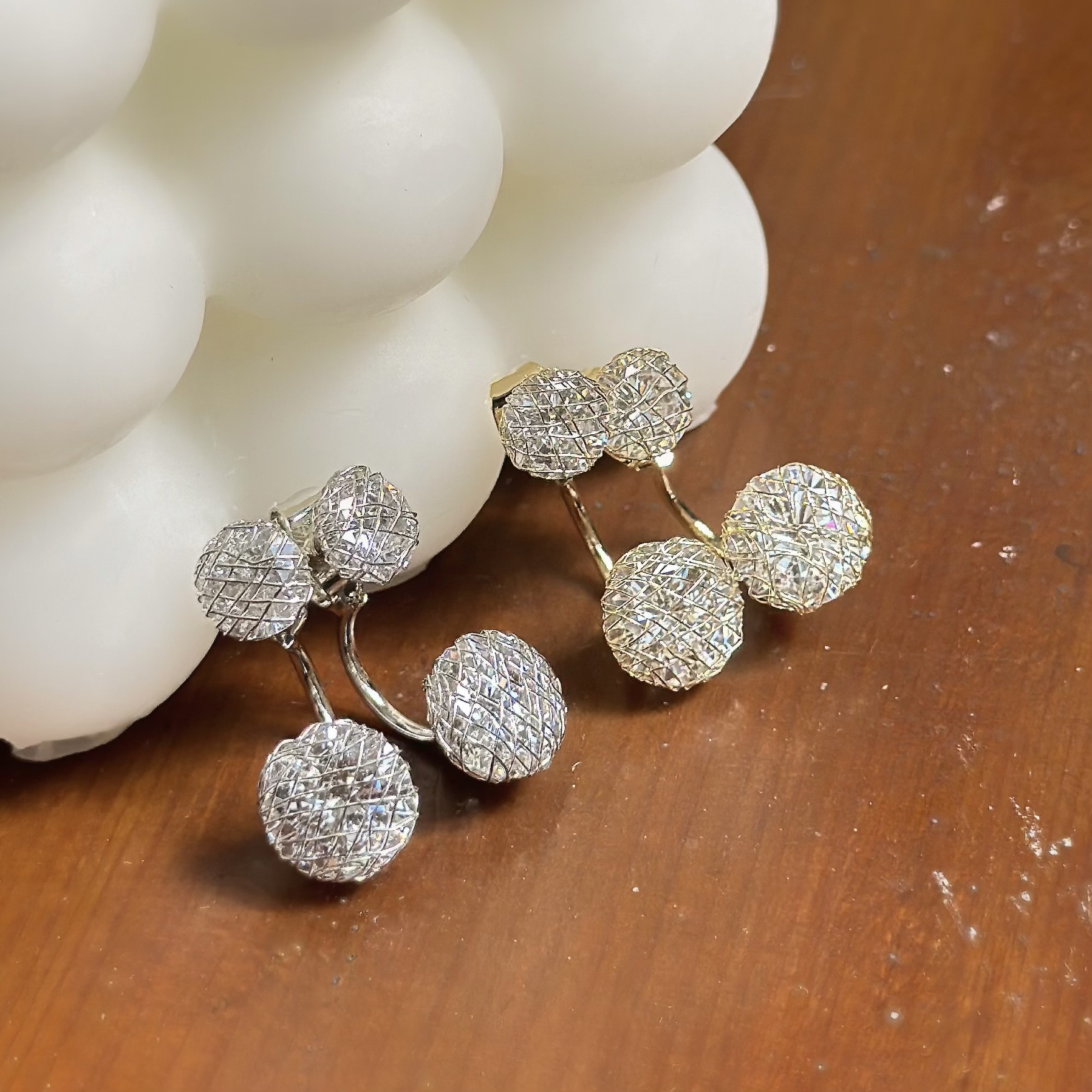 101拉絲單鑽前後扣