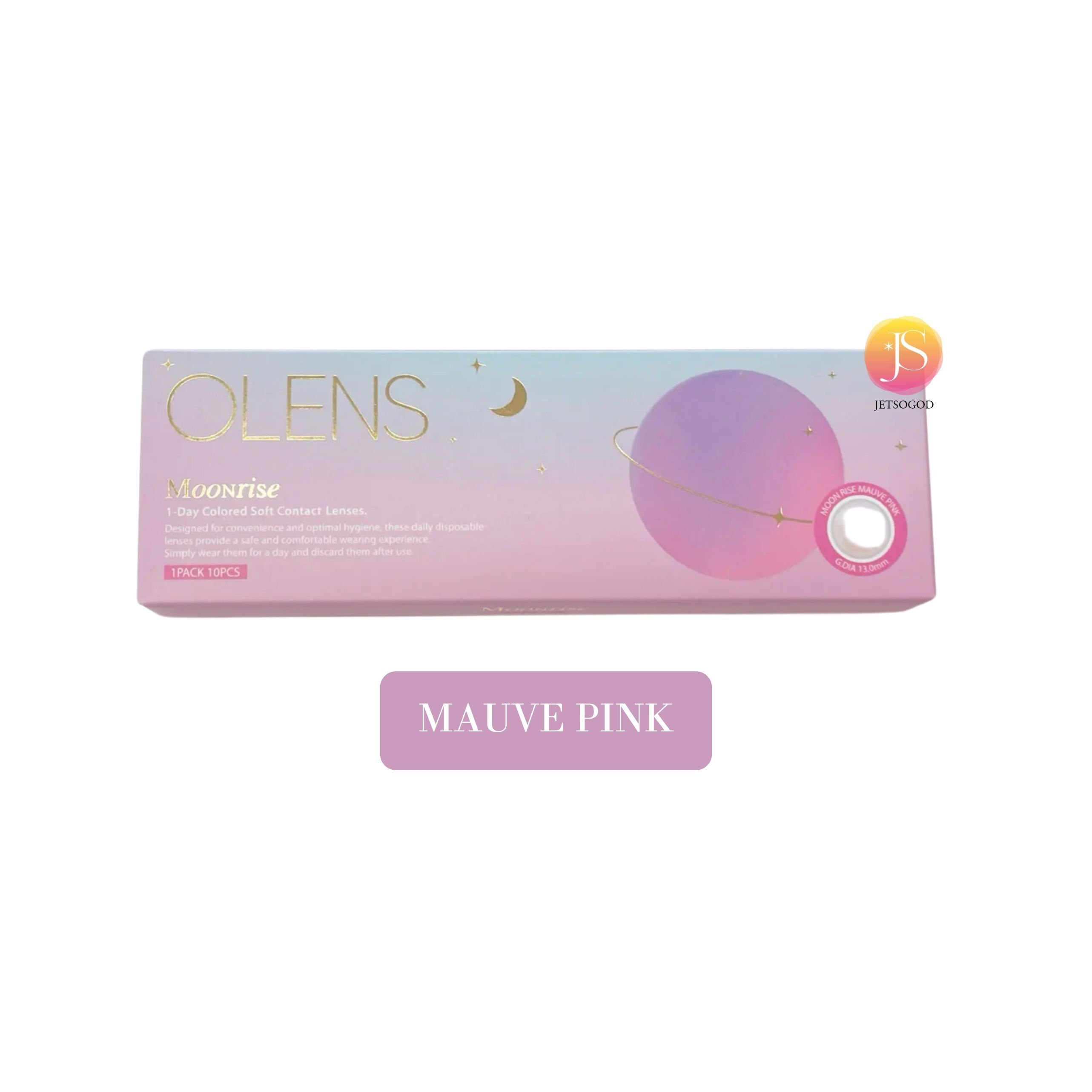 OLENS Moonrise 1 day (Mauve Pink)(10片)